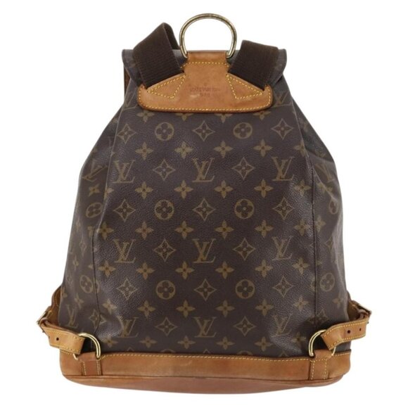 LOUIS VUITTON Monogram Montsouris GM Backpack M51135 LV Auth 145906 - Picture 2 of 16